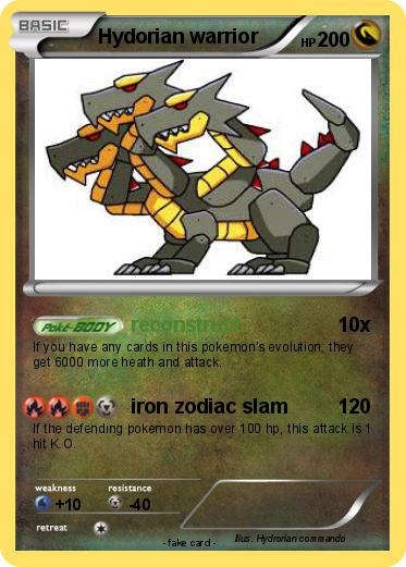 Pokemon Hydorian warrior
