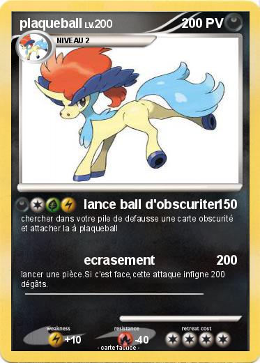 Pokemon plaqueball