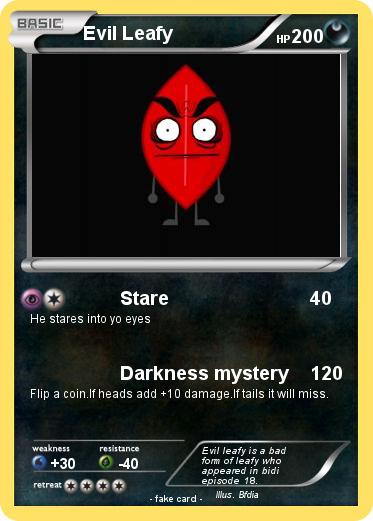 Pokemon Evil Leafy
