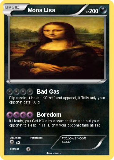 Pokemon Mona Lisa