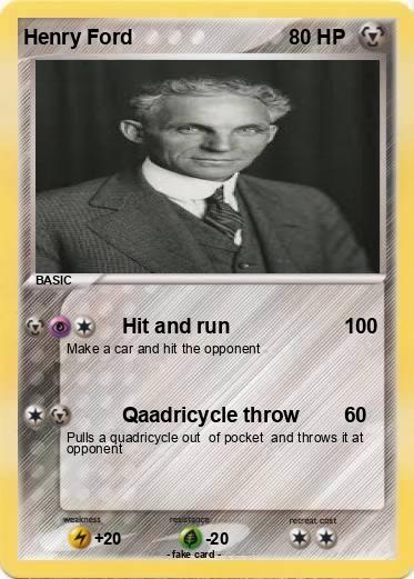 Pokemon Henry Ford