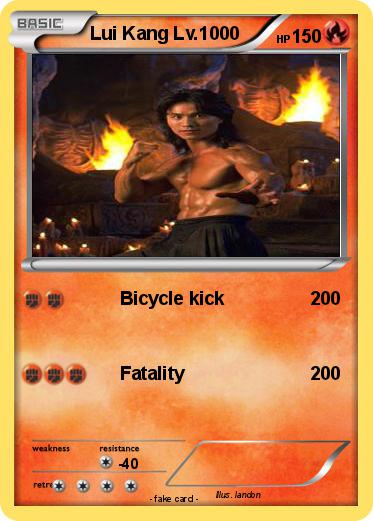Pokemon Lui Kang Lv.1000
