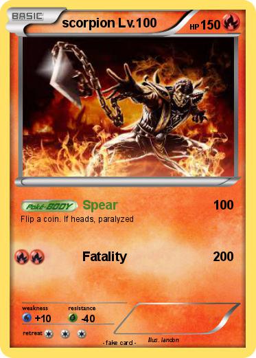 Pokemon scorpion Lv.100