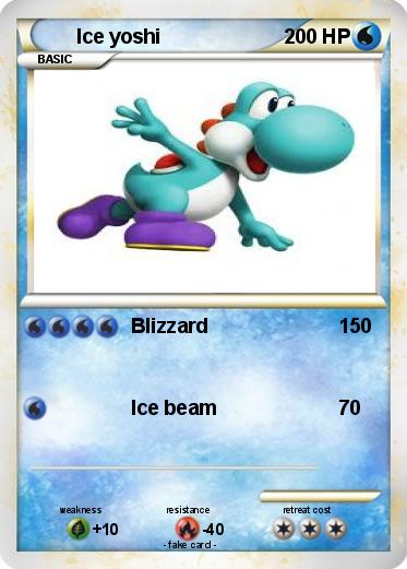 Pokemon Ice yoshi