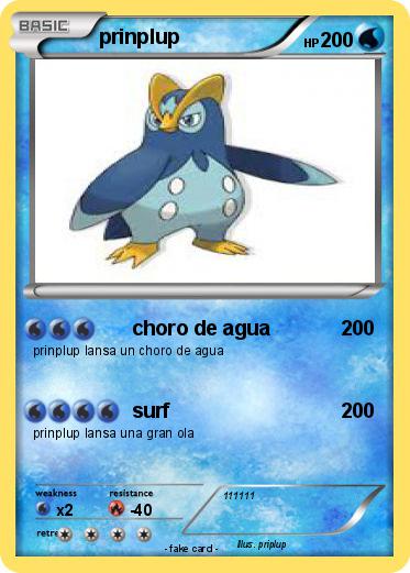 Pokemon prinplup