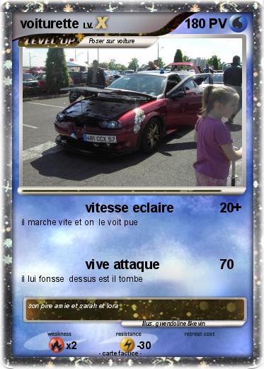 Pokemon voiturette
