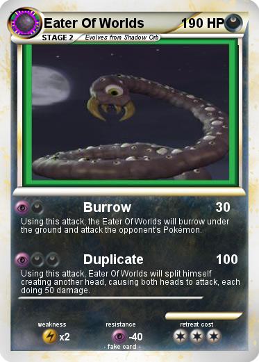 Pokemon Eater Of Worlds
