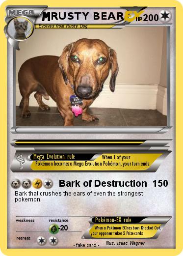 Pokemon RUSTY BEAR