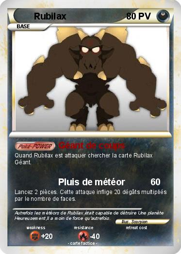 Pokemon Rubilax