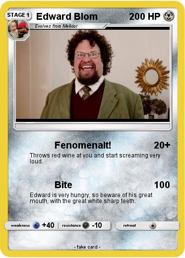 Pokemon Edward Blom