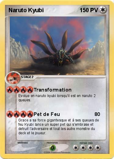 Pokemon Naruto Kyubi