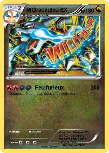 Pokemon M Dracaufeu EX