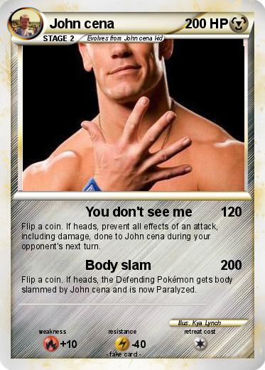 Pokemon John cena