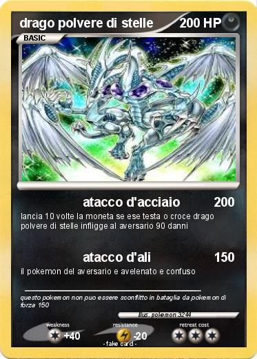 Pokemon drago polvere di stelle