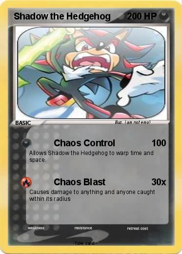 Pokemon Shadow the Hedgehog