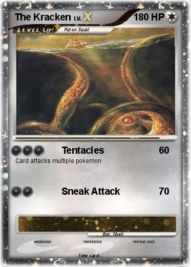 Pokemon The Kracken
