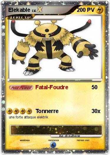 Pokemon Elekable