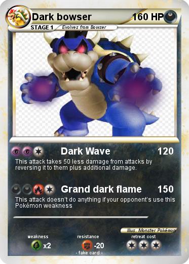 Pokemon Dark bowser
