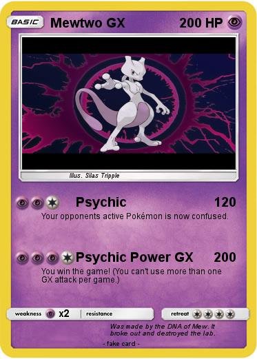 Pokemon Mewtwo GX