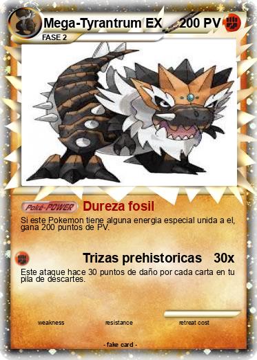 Pokemon Mega-Tyrantrum EX