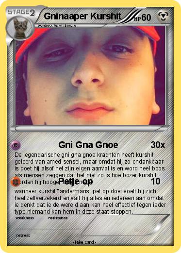 Pokemon Gninaaper Kurshit