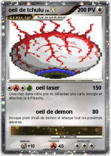 Pokemon oeil de tchulu
