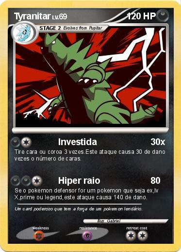 Pokemon Tyranitar