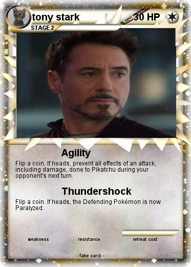 Pokemon tony stark