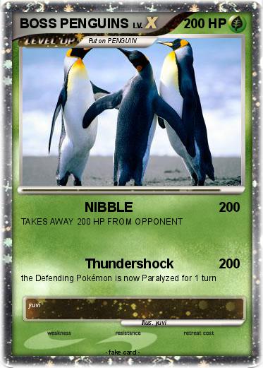 Pokemon BOSS PENGUINS