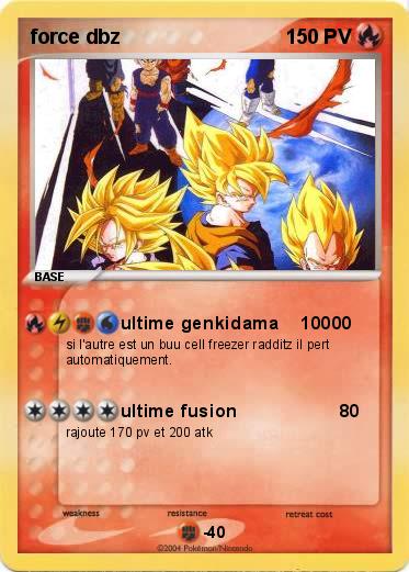 Pokemon force dbz
