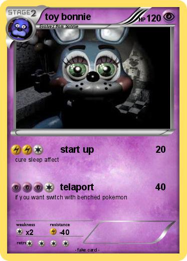 Pokemon toy bonnie