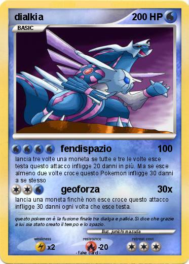 Pokemon dialkia
