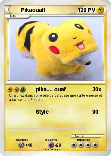 Pokemon Pikaouaff