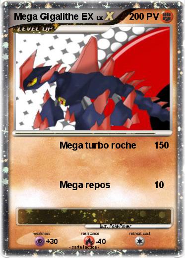 Pokemon Mega Gigalithe EX