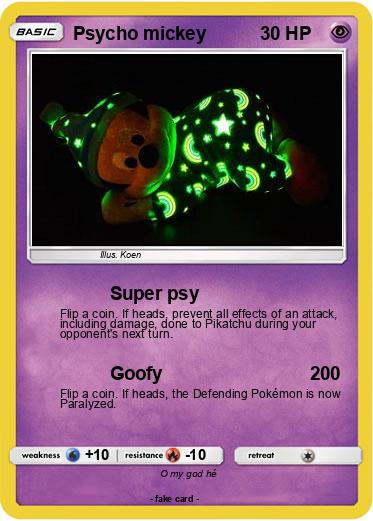 Pokemon Psycho mickey
