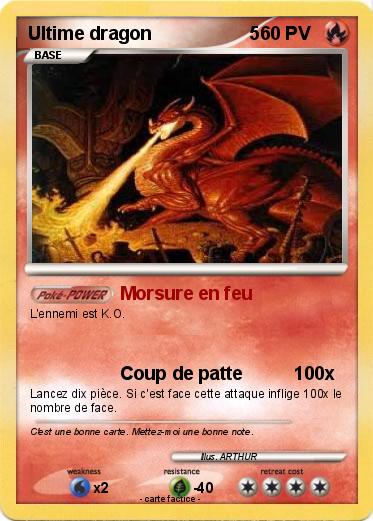 Pokemon Ultime dragon                   5