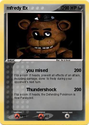 Pokemon mfredy Ex