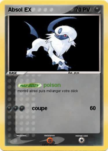 Pokemon Absol EX