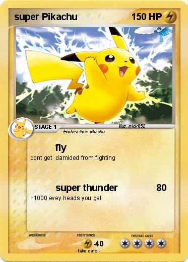 Pokemon super Pikachu