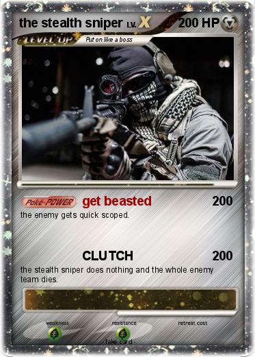 Pokemon the stealth sniper