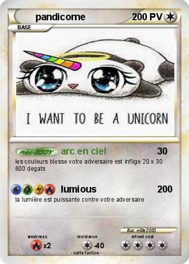 Pokemon pandicorne