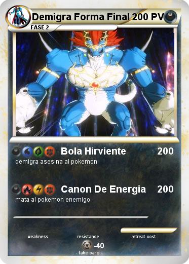 Pokemon Demigra Forma Final