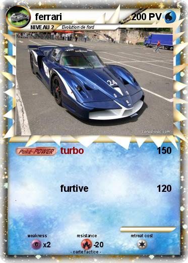 Pokemon ferrari