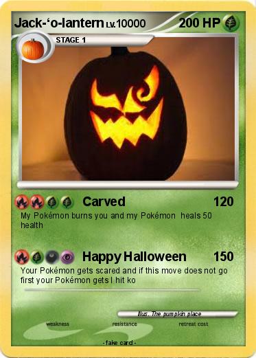 Pokemon Jack-‘o-lantern