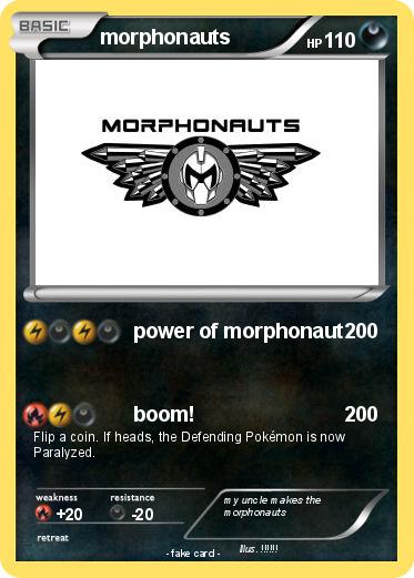 Pokemon morphonauts