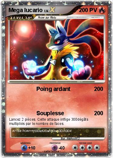 Pokemon Mega lucario