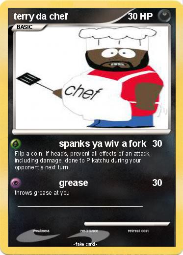 Pokemon terry da chef