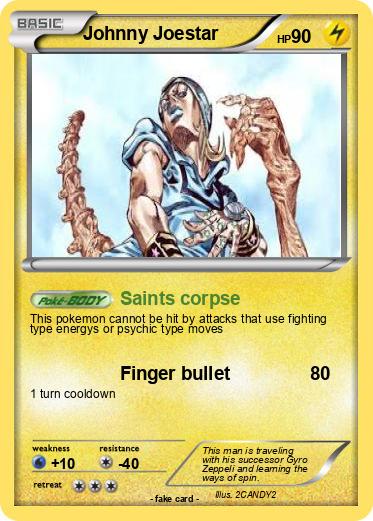 Pokemon Johnny Joestar