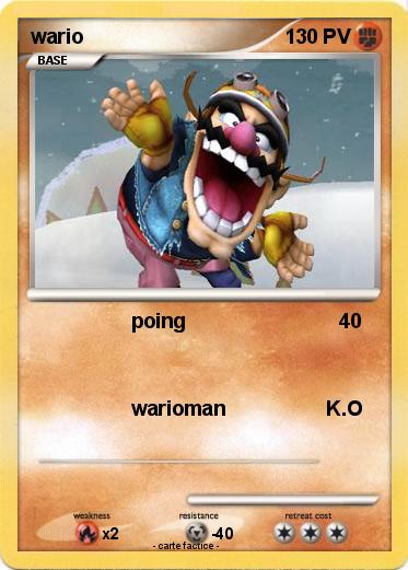 Pokemon wario