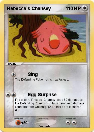 Pokemon Rebecca`s Chansey